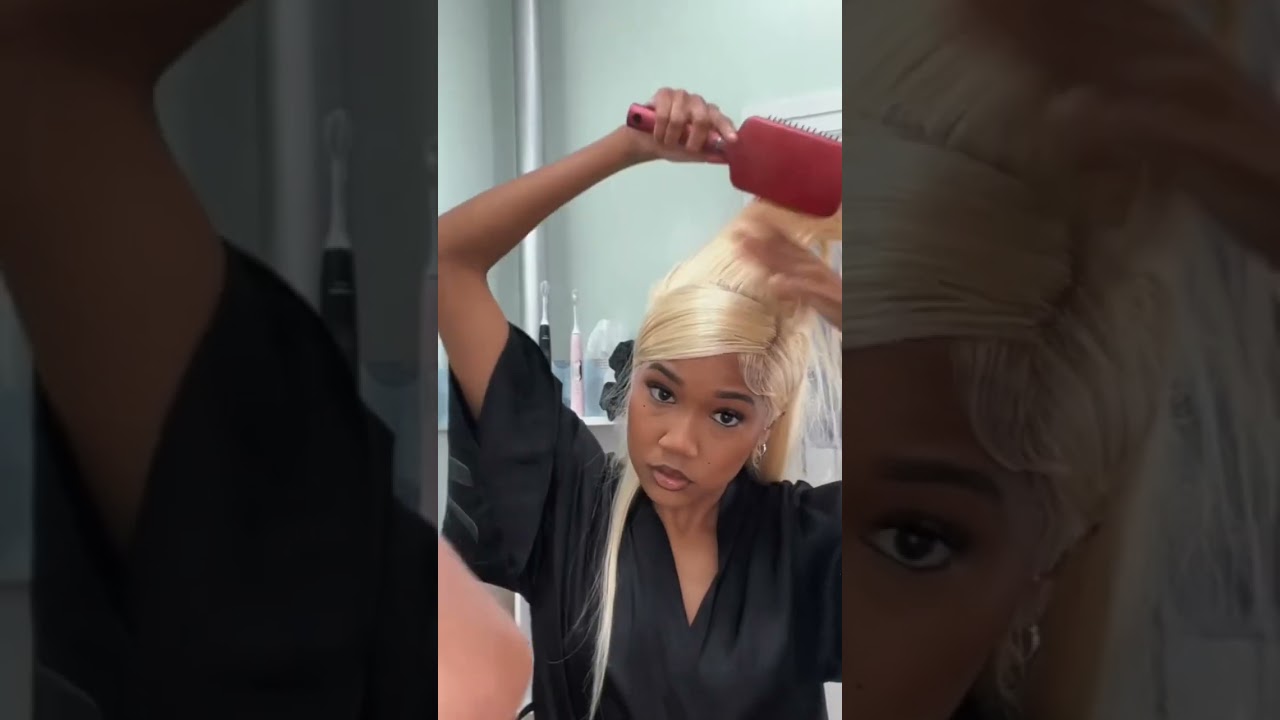 Refresh & Restyle my Amazon wig with me 🖤