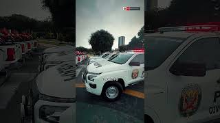 Mininter refuerza equipamiento de la Policía Nacional del Perú con 175 camionetas