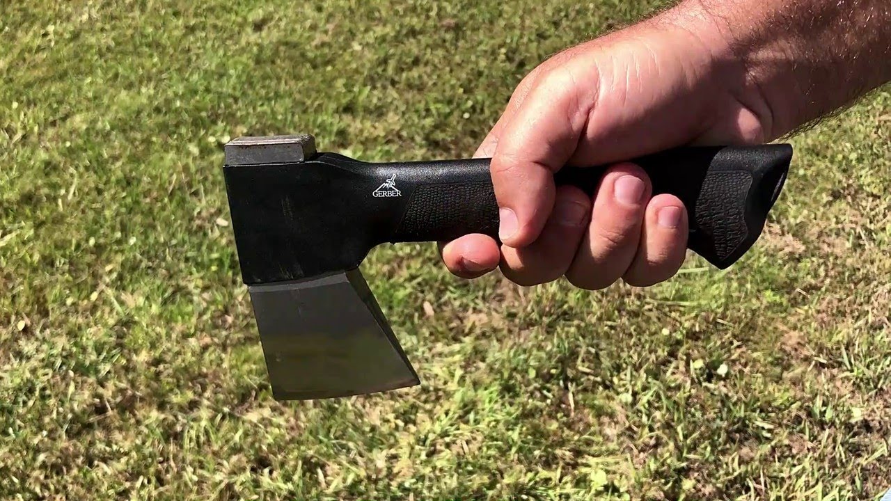 Gerber Axe Knife Combo Camping Hatchet YouTube
