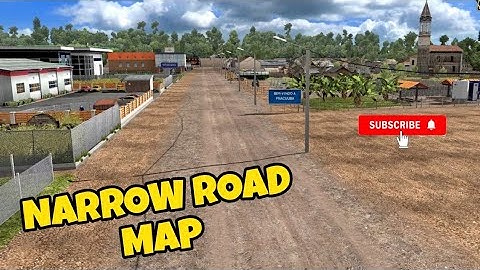 New Long Narrow Hill Map Mod For Bus Simulator Indonesia #bussidmapmod #offroding #mod_map_bussid