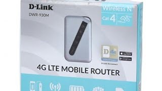 Routeur Wifi 4G/LTE D-Link DWR-930M
