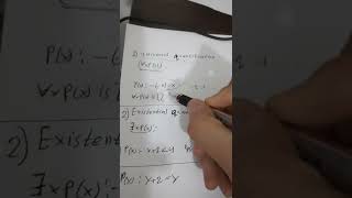 شرح دسكريت universal quantification and existential quantification  الشابتر الثاني