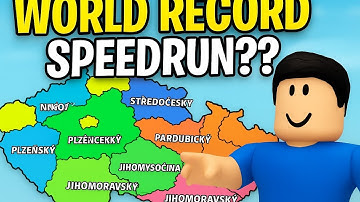 World record Czech regions speedrun?? | Click the flag | Roblox