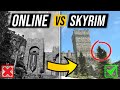 SKYRIM VS ESO - Gameplay Comparison Review: The Elder Scrolls Online Greymoor Chapter!