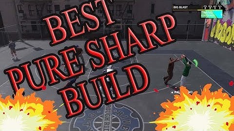 BEST PURE SHARPSHOOTER BUILD NBA 2K18 OP!!!!!!!!!!