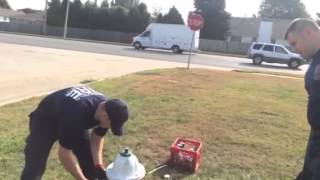 Testing hydrants