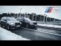 BMW X5M vs BMW X5 50i, гонка на тюнинге