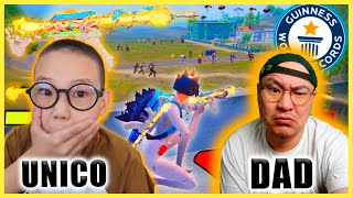 PUBG MOBILE.😱DAD & UNICO (PART 16).NEW BEST ERANGEL GAMEPLAY