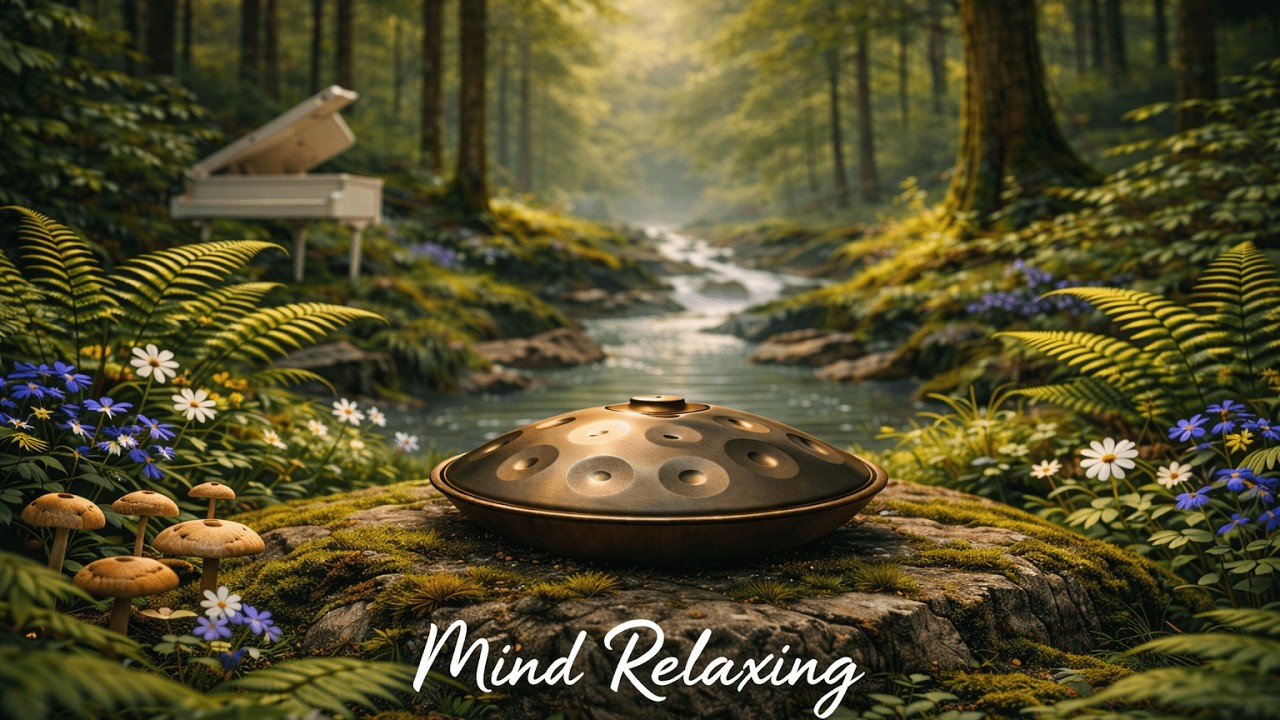 Deep Sleep Handpan Music 🌙 432Hz Relaxing Instrumental for Healing & Peace
