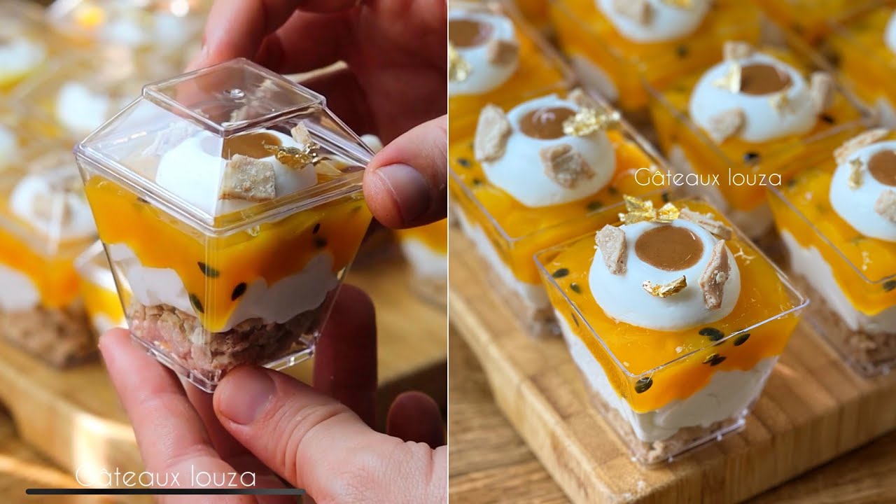 Verrines exotique | تحلية راقية بالفواكه الاستوائية سهلة و سريعة