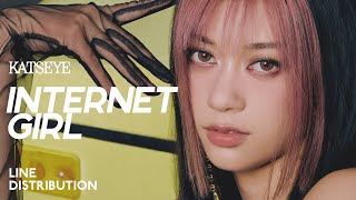 Download Lagu KATSEYE — INTERNET GIRL | Line Distribution MP3