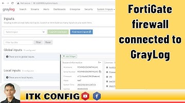 EP.142-FortiGate  firewall connected to GrayLog - centos8
