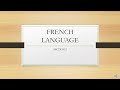 FAIRE CONNAISSANCE PART 2 (FRENCH LANGUAGE)