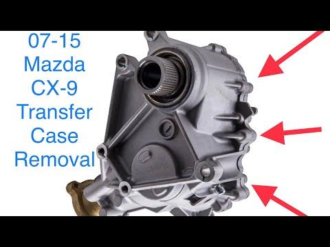 Transfer Case Removal 2007-2015 Mazda CX-9 Power Take Off PTO How To