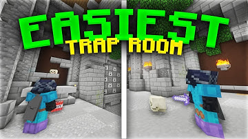 THE EASIEST WAY TO DO TRAP ROOMS! HYPIXEL SKYBLOCK DUNGEONS