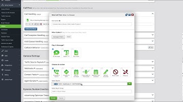 TD V2.1 - Offer Edit/Call Flow/Call Handling Advanced