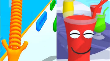 ▶️ Long Neck run vs Juice run l Gameplay ios, Android walkthrough max Level pro Mobile Game 🎮