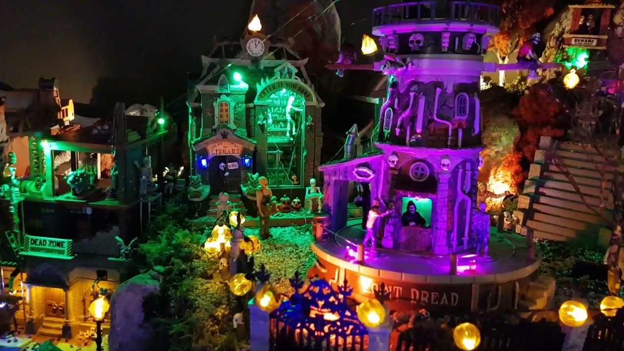 LEMAX VILLAGGIO "HALLOWEEN SPOOKY TOWN" DA PERAGA YouTube