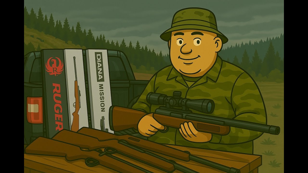 装备展示之折管弹簧气枪丨武器丨气枪丨武器科普丨评测丨气枪测试丨打靶丨打猎丨户外丨