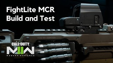 Icarus 556 (FightLite MCR) Gunsmith Attachments Gameplay - M4 Platform Part 4 - COD MW2