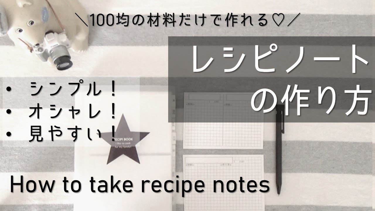 テンプレートで料理が楽しくなるレシピのまとめ方を紹介します おうちじかん Com