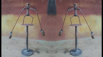 How To Make Kinetic Balancing Man || #balancingman  #desktoy