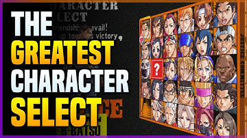 The Greatest Character Select Screens of The 2000