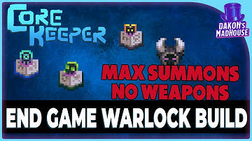 End Game Warlock Build | Core Keeper 1.1