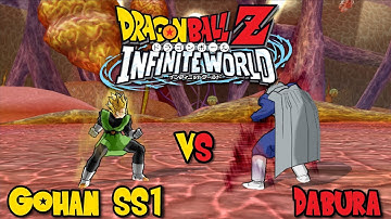 Gohan SS1 Vs. Dabura (CPU Vs CPU) DBZ - INFINITE WORLD