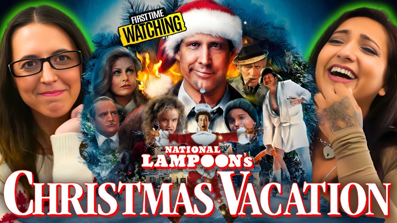 National Lampoon's CHRISTMAS VACATION is TOO FUNNY ! MOVIE REACTION | First Time Watching (1989)