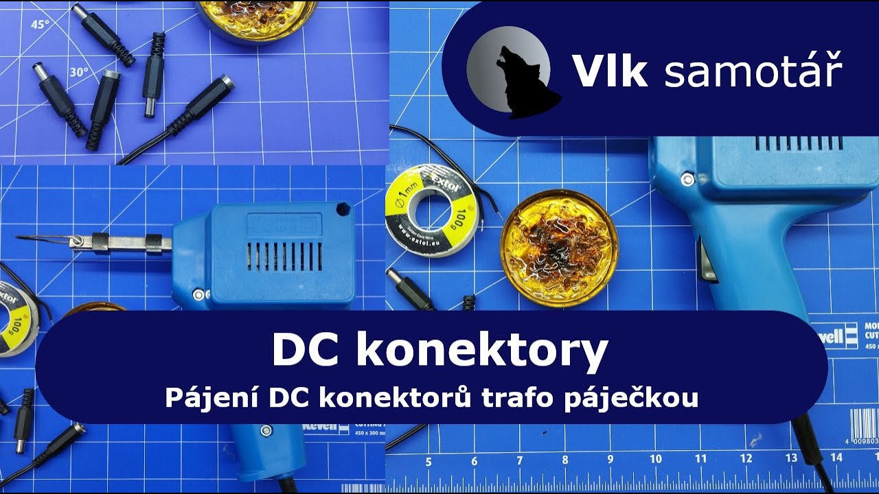 Pájení DC konektorů #soldering #diy #electronic
