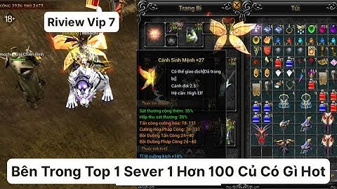 Mu Lục Địa VNG | Bên Trong ELF ViP 7 - Top 1 Sever 1 Nạp Hơn 100 Củ Có Gì Hót | Tam Thái Tử