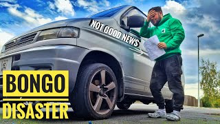 Not the news I wanted for the Mazda Bongo // Ford Freda