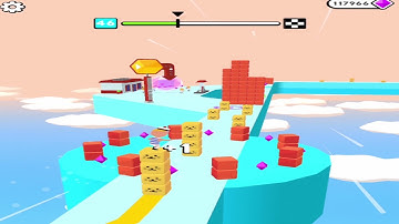 Cube Surfer - All levels gameplay walkthrough (android ios) Level 45-46