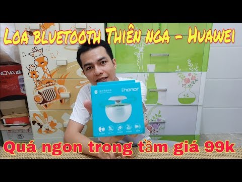 Đập hộp loa bluetooth mini Thiên nga - Huawei AM08 giá 99k
