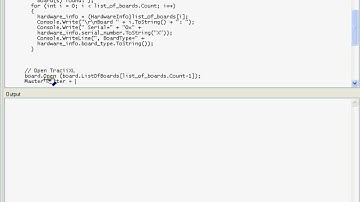 telos I2C Studio: Scripting
