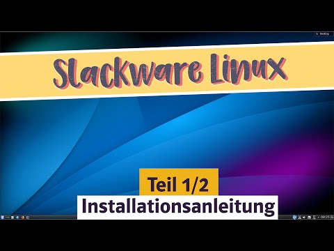 Slackware Linux 14.2 (deutsch): Installation (Installationsanleitung - Teil 1/2)