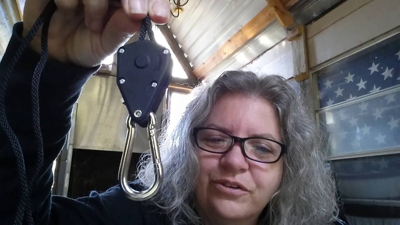 Ohuhu Pair of 1/8" Grow Light Rope Hanger review