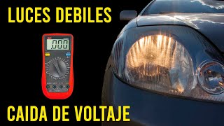 Luces Debiles Caida de Voltaje Como Hacerlo