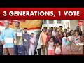 From Grandparents to Kids: 14-Member Family Votes Together in Chennai