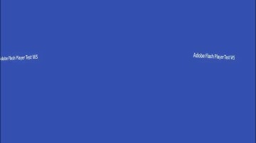 Adobe Flash Player Work Safe Test Video