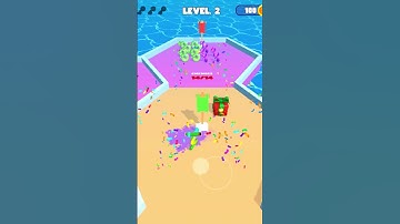 Number 1 Run Merge 3D Math Part.1 Level 2 #shorts