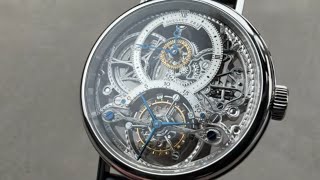 Breguet 3355 Clique Tourbillon Skeleton 3355Pt00986 Watch Review