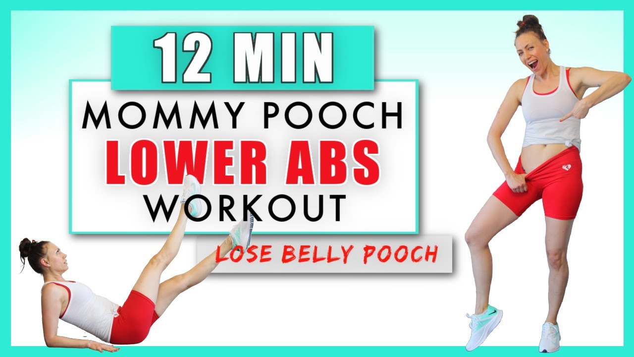 12 min Lose Mommy Pooch - Lower Abs Workout I Postpartum Ab