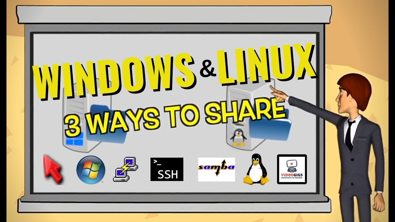 Sharing Files Between Windows And Linux Made Easy YouTube