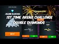 sniper3D PvP arena challenge completed 1st time and get back spending diamonds in double amount45200