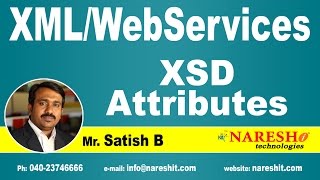 XSD Attributes | XML Tutorial | Mr. Satish B