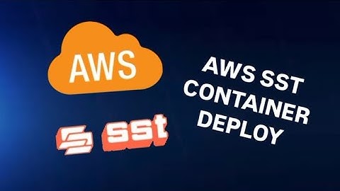 AWS ECS + SST Tutorial | How to Deploy a Docker Container