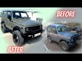 Suzuki samurai came from  nepal for complete restoration at pal motorsports delhi i samurai gypsy