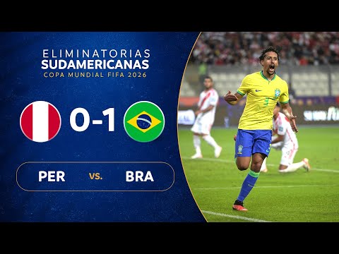 PERÚ vs. BRASIL [0-1] | RESUMEN | ELIMINATORIAS SUDAMERICANAS | FECHA 2